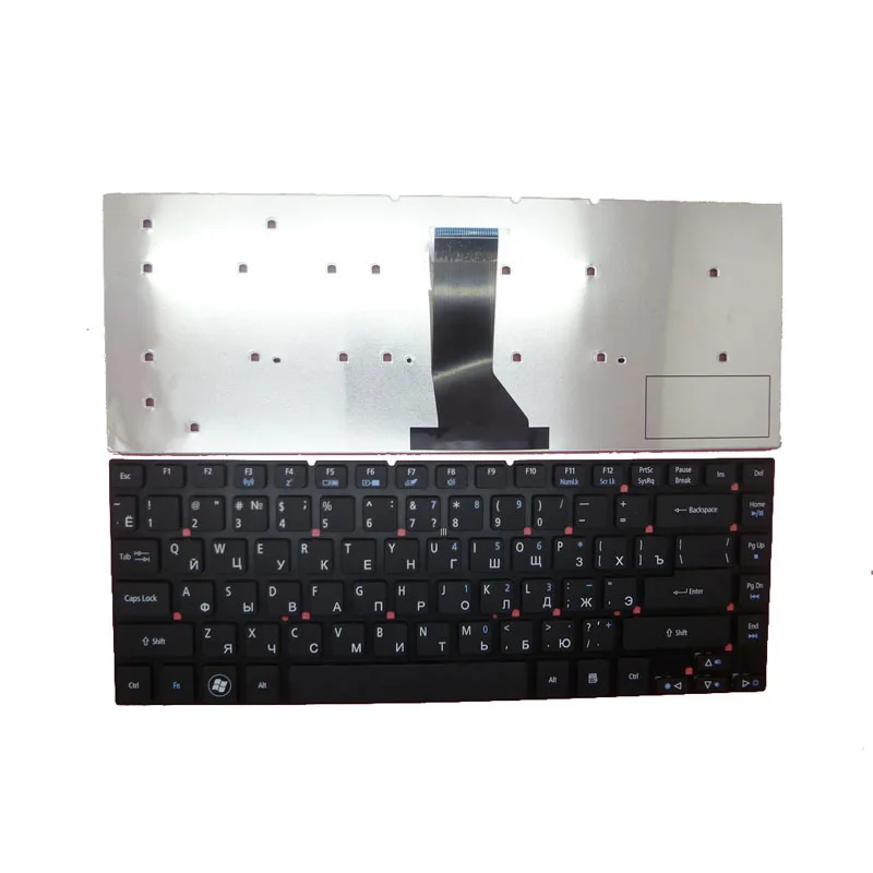 Клавиатура для ноутбука ACER Timeline 3830TG Travelmate P245 P245-M P245-MG P245-MP P245-MPG P246 Black RU Русский