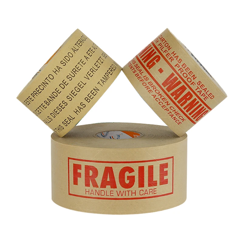 Paper Gummed 140U Banding Sealing Gum Seal Packaging prime water activated packing kraft paper tape