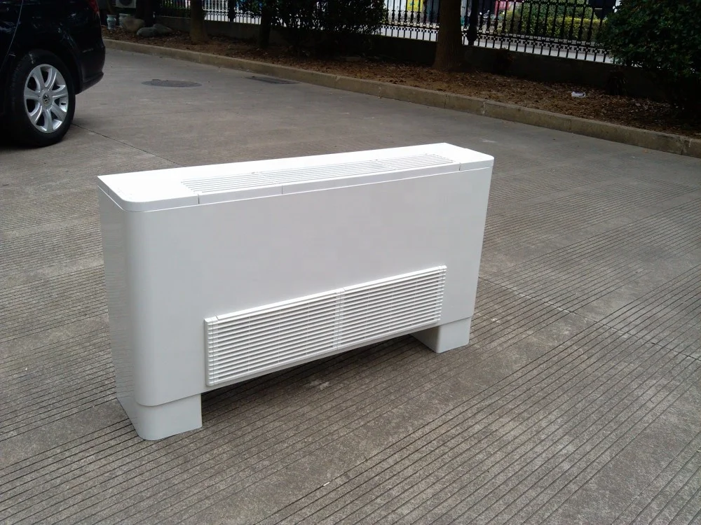 China ultra thin wall mounted floor standing water cooling fan coil unit