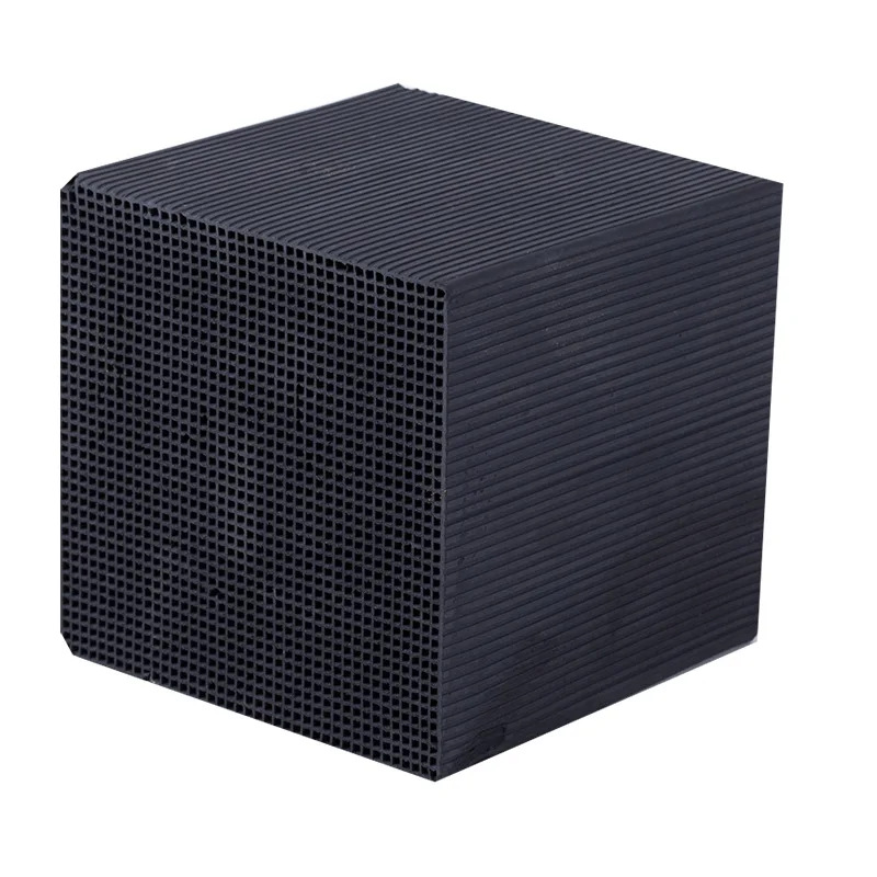 High Adsorption Waterproof Honeycomb Activated Carbon For Sewage Purification