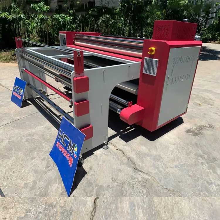 Textile roll and roll home blanket hot fusing sublimation white roll automatic design heat transfer machine