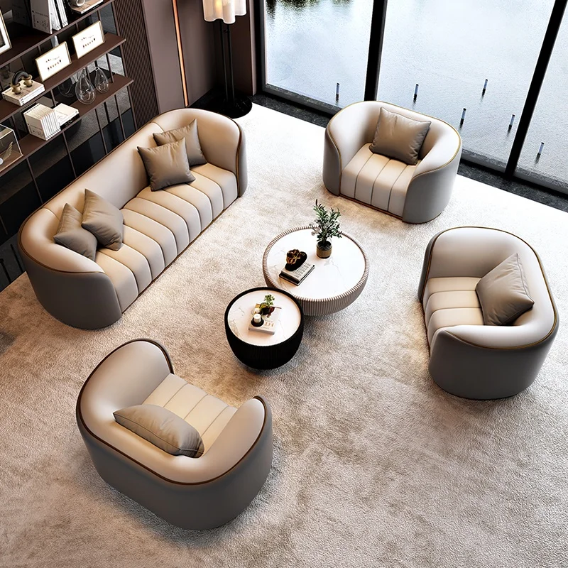 Italian Design 3/2/1 Seater Minimalist Sofa Set Customized Couch Living Room Area Home Furniture Luxury Modern Minimalist Sofa
