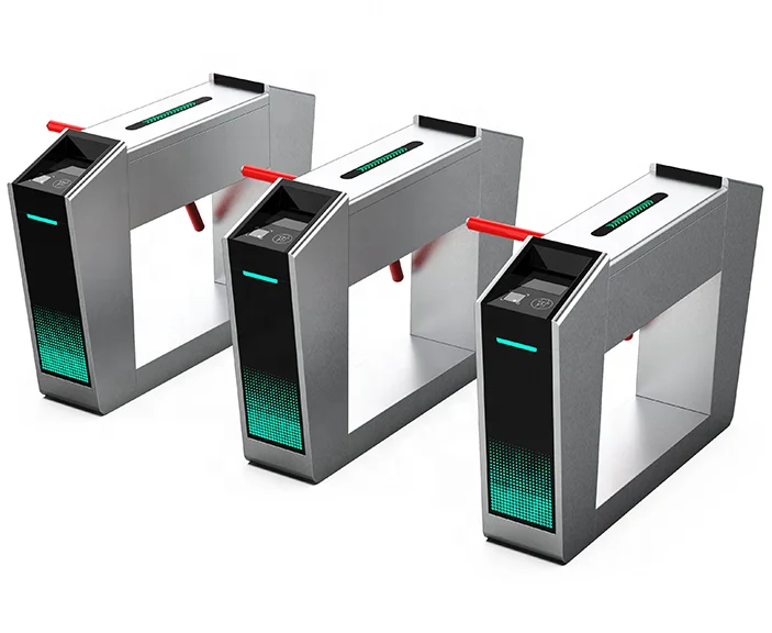 Full Automatic Tripod Turnstile  RFID Reader QR Code Access Control  System  304  Stainless Steel Barrier Gate