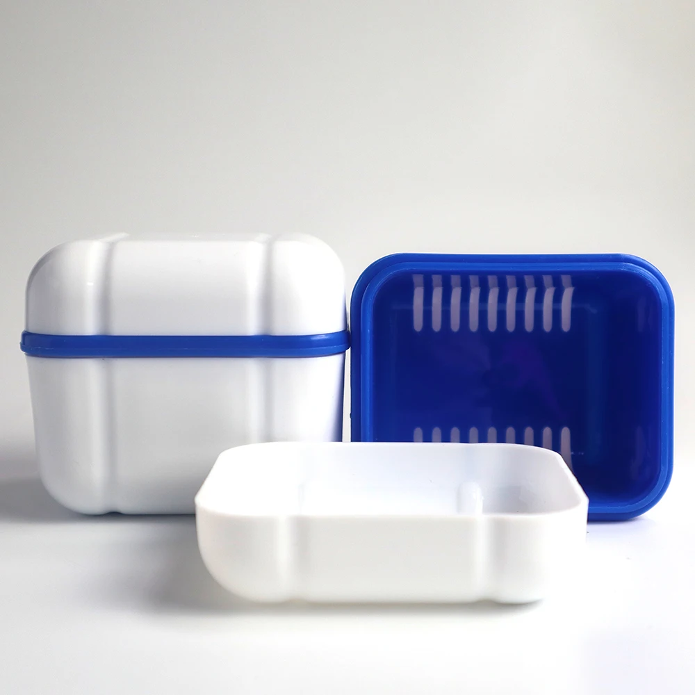 Orthodontic dental Customized Packing Dental Container Denture Retainer Box
