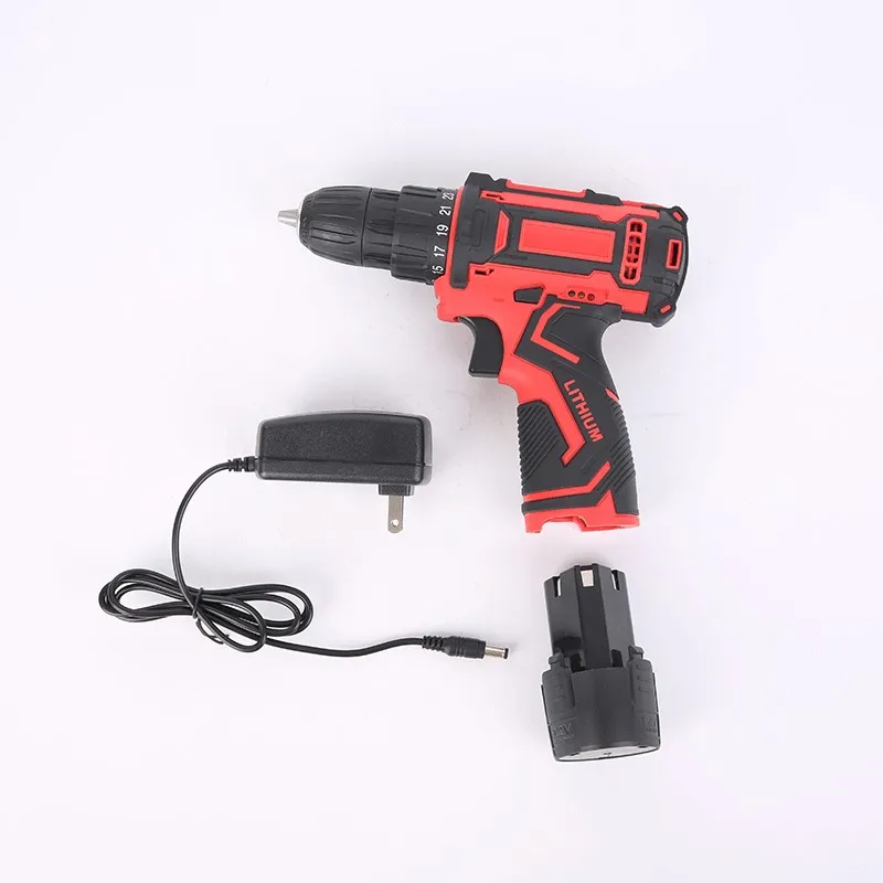 Hot selling mini electric screw driver machine rechargeable battery power drill electric screwdriver set cordless drill machine