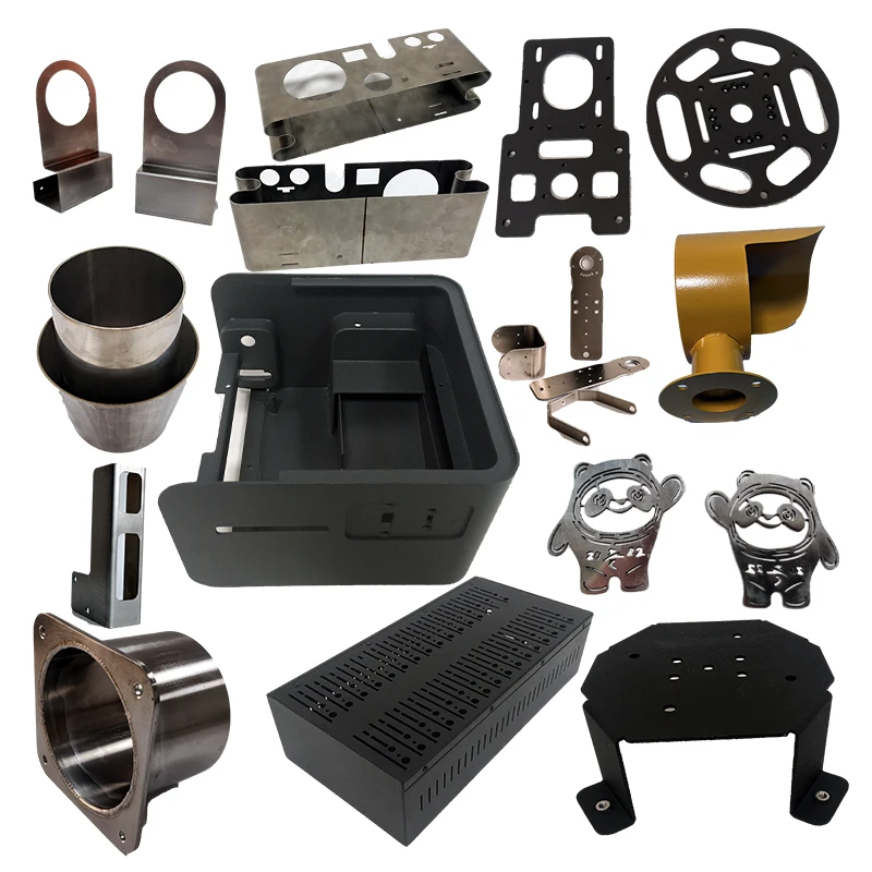 Parts OEM Custom Stainless Steel Sheet Metal Fabrication Service CNC Machining Custom Metal Aluminum Parts Industrial Equipment