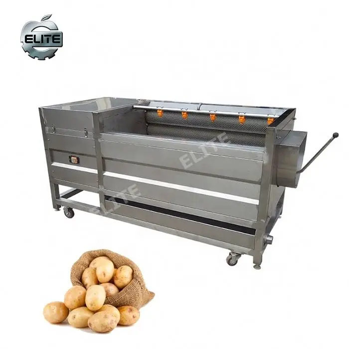 Automatic industrial ginger washing and drying machine price