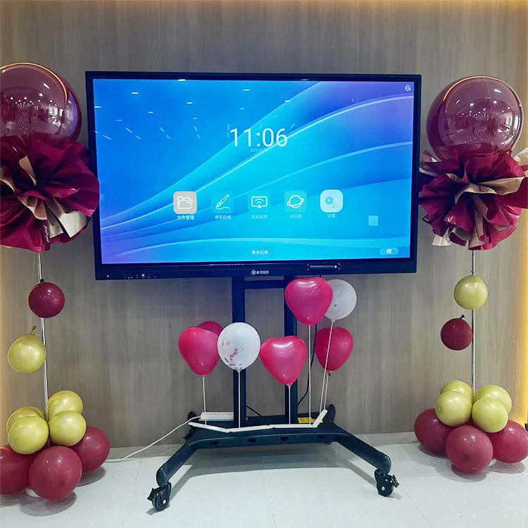 75 85 98 110 inch multi touch screen monitor smart board for teaching school interactive smart boards interactive panels