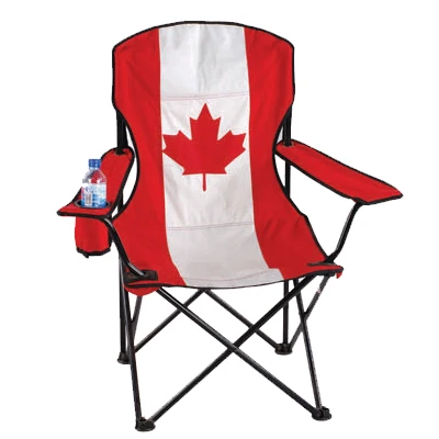Wholesale Custom Logo High Quality Lightweight Portable Folding National Flag Camping Beach Chair Foldable Chairs For Events