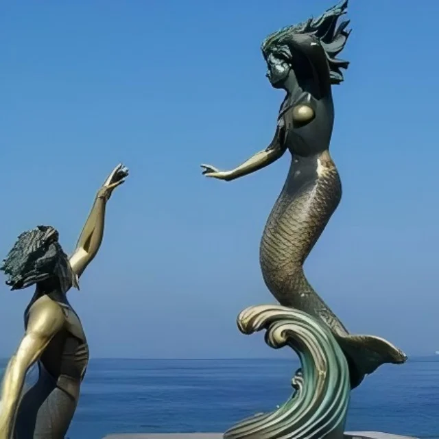 Custom 3D Antique  Animal Sculpture Handicraft Cast Copper Bronze Figurine with Logo Metal Artwork Bronze Sculpture