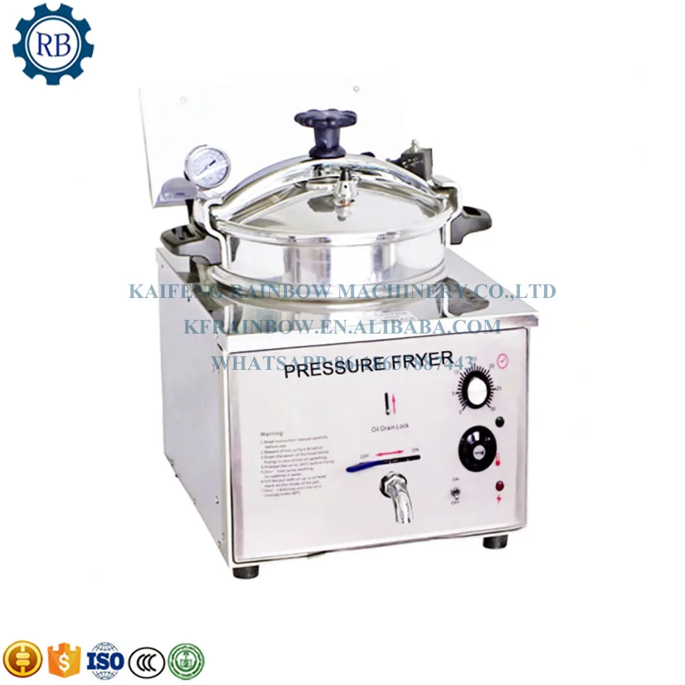 Broasted Chicken Frying Machine Commercial Fry Chicken Deep Fryer