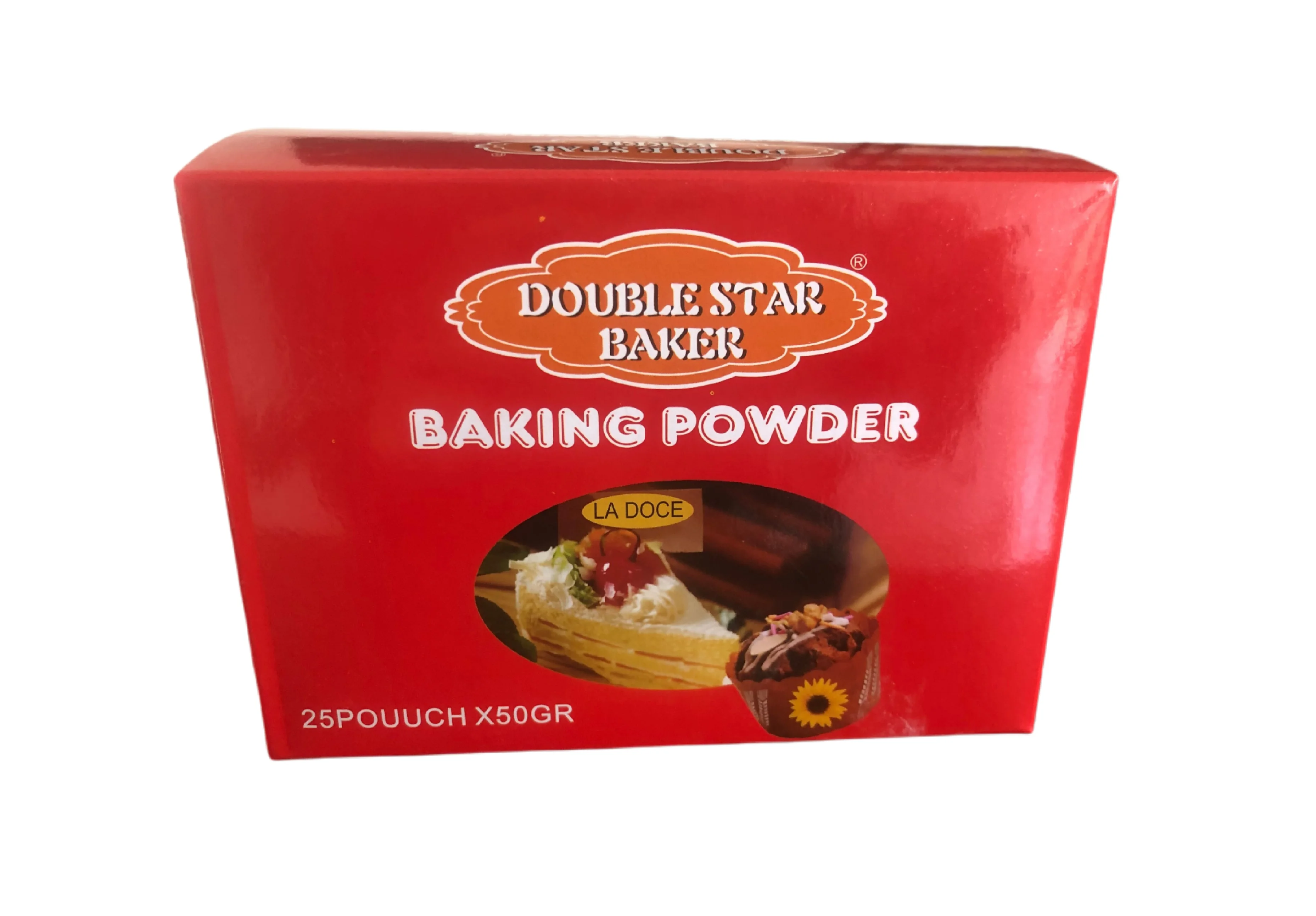 Hot Sale Food Grade 50g DSB African Recipe Baking Powder For Bakery food Bread,Steamed Buns,Cakes,Biscuits,Dessert