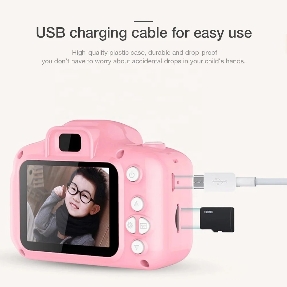 Competitive Price CTP10 Mini Cheap Video Digital Toy Wholesale Kids Camera with 0.3 Megapixels for Children
