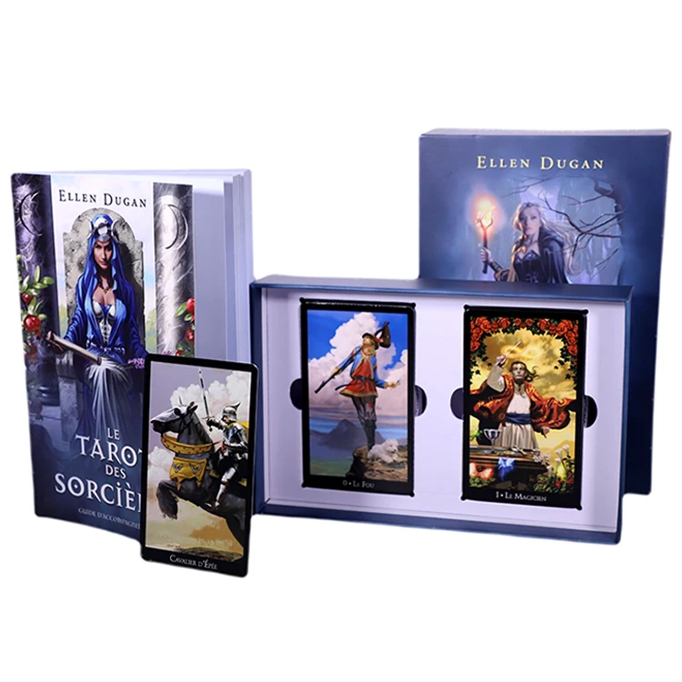 OEM hot sale tarot cards deck guide book buy custom printing tarot pideras