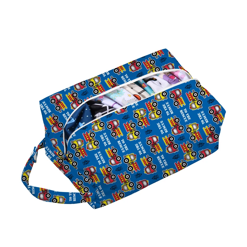 Ananbaby Waterproof Washable Reusable Wet bag Fashion Diaper Pods Baby Cloth Diaper Bags