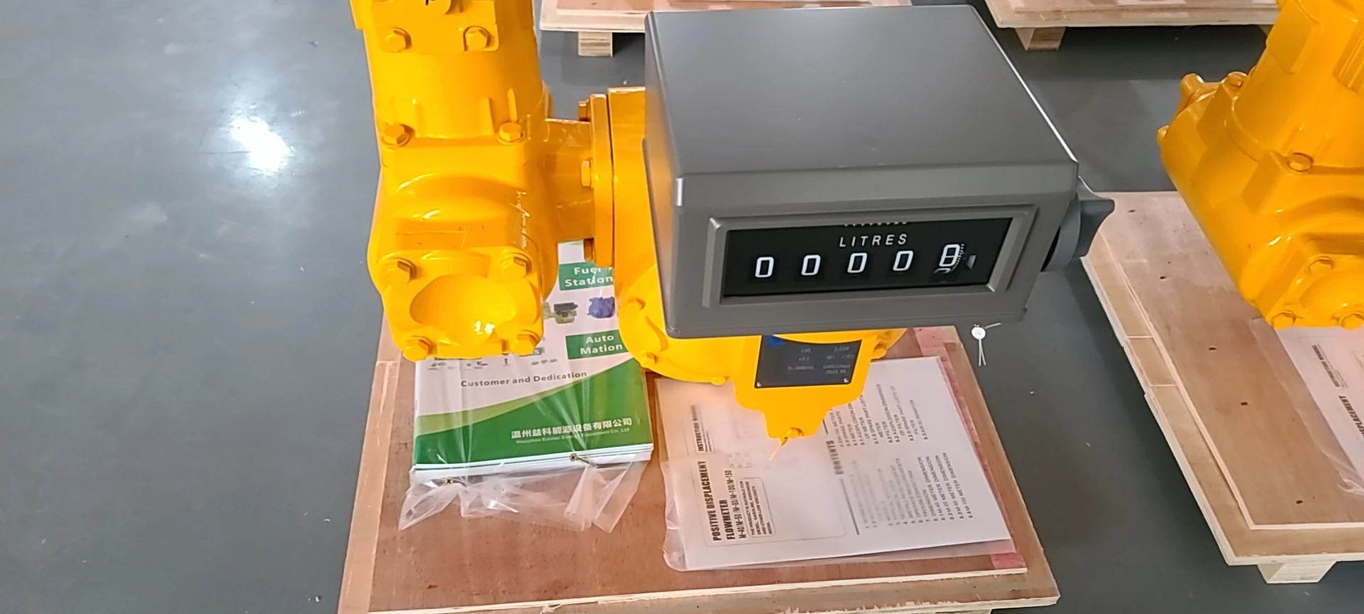 Ecotec 2 Inch LC Flow Meter Big for Fuel Station