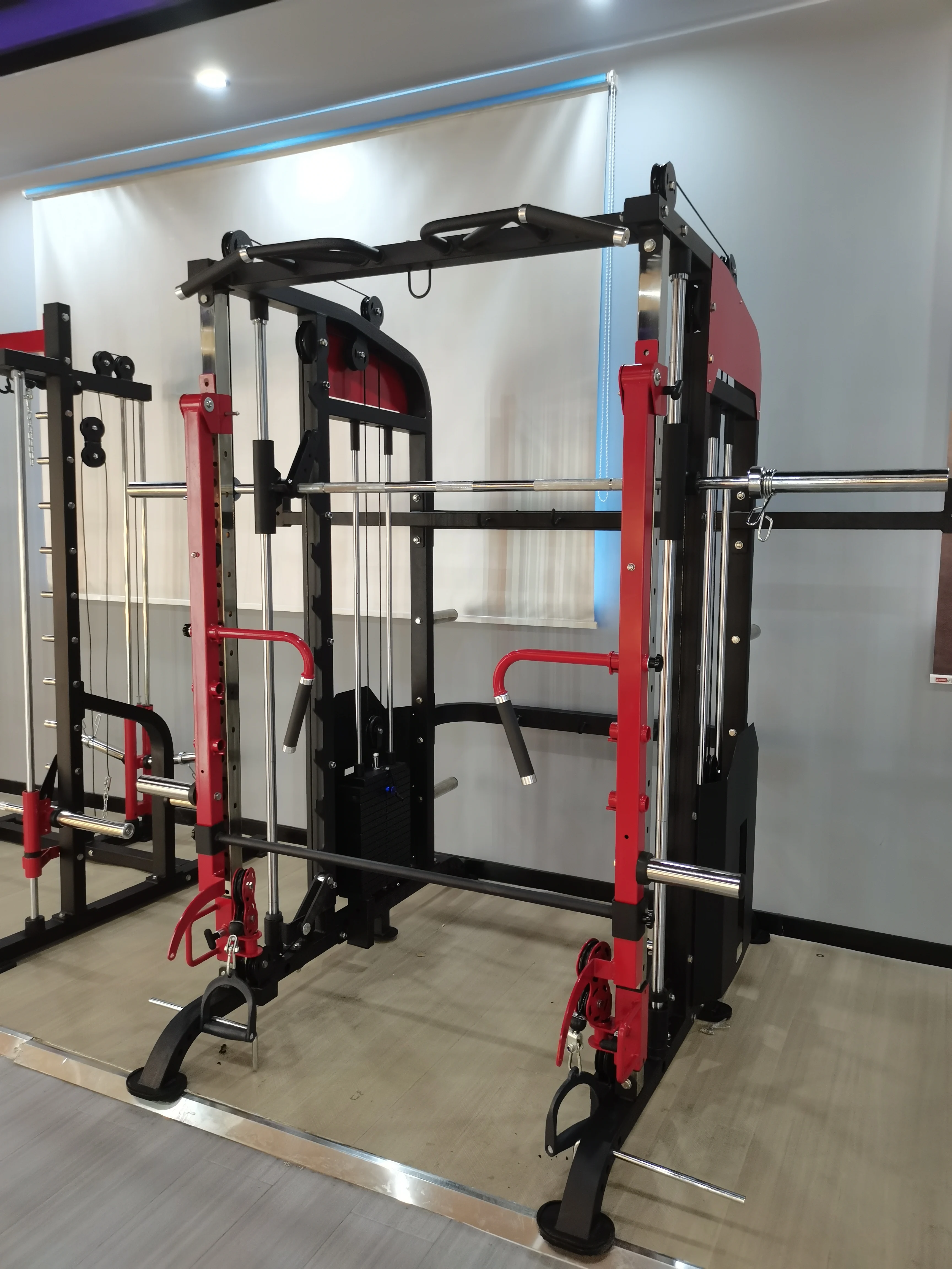 2021 new type Multi Smith  Multi Smith Machine gym equipment Squat Rack Multi functional machine Xrn1003