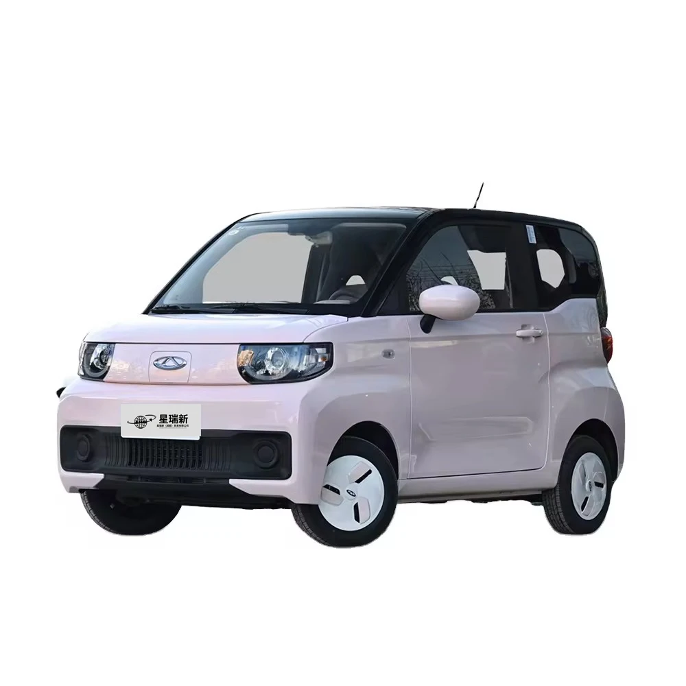 Мини-автомобиль Chery QQ Ice EV произведенный в 2023 дешевый Новый энергетический автомобиль от китайского фотоаппарата Электрический тканевый Аккумулятор под заказ темный R12