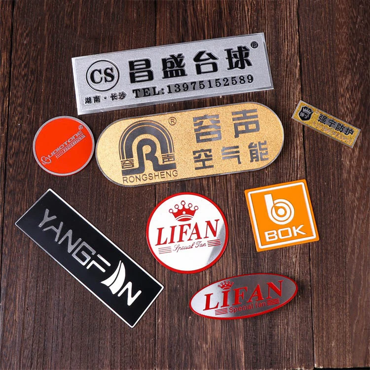 Пустой металлический золотой прямоугольник магнитный именной Знак значок именная табличка для компании