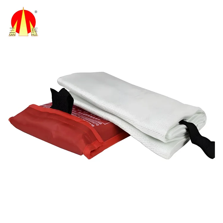 Thermal insulation fire retardant airline blanket for lithium battery fire prevention