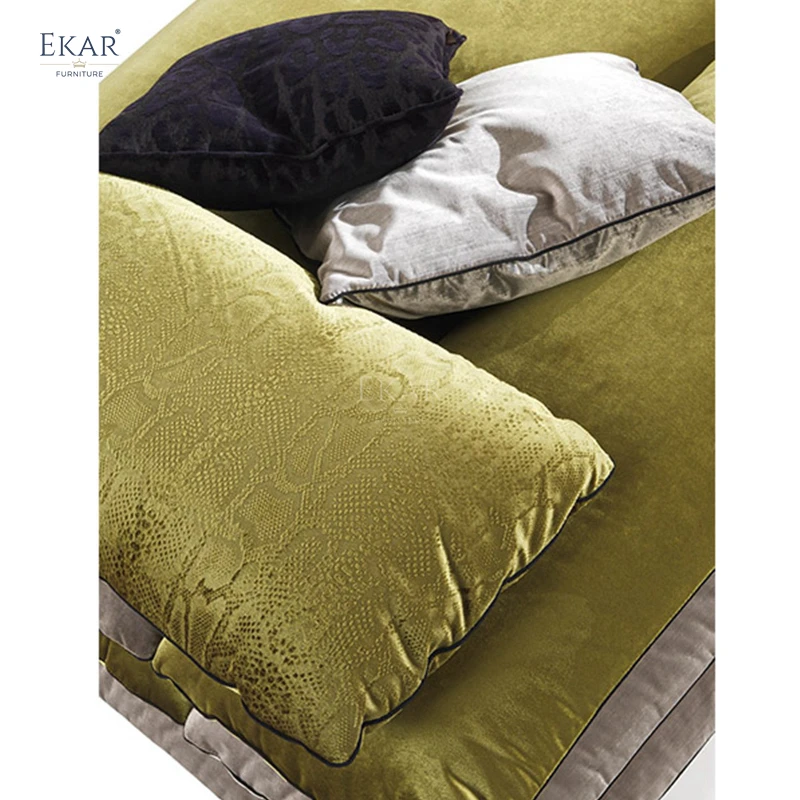 Luxury Modern Sofa - Plush Velvet Modular Couch for Elegant Interiors living room sofa sets;luxury couch