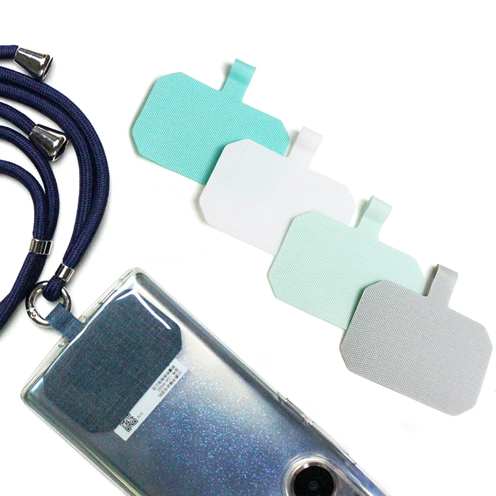 Universal Colorful Custom Color Smartphone Cellphone for Phone Strap Rope 13 14 Nylon TPU Mobile Cell Phone Case Lanyard Patch