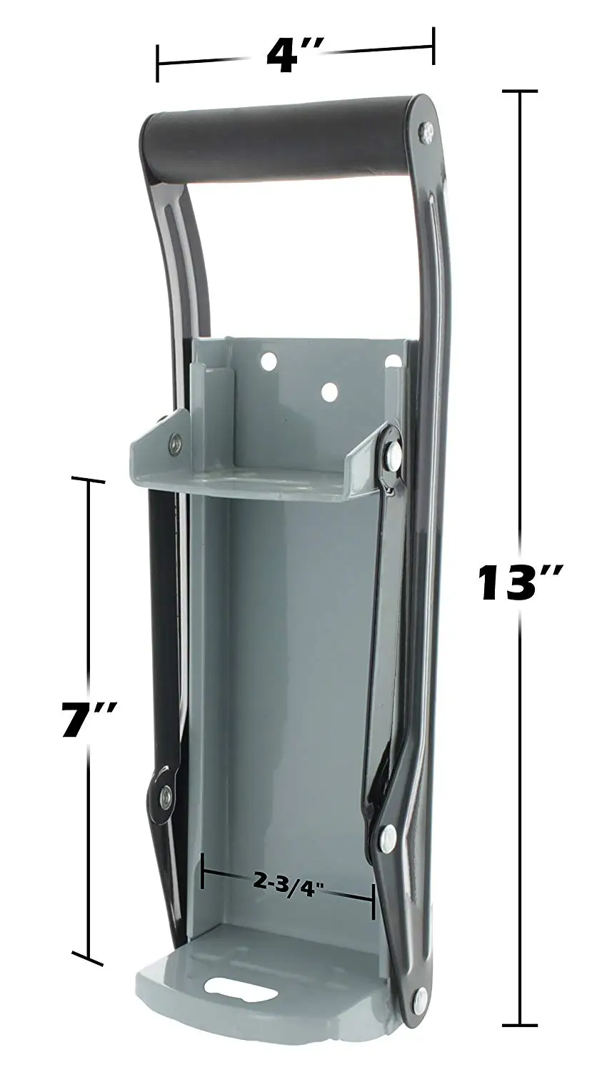 Heavy Duty Steel Can Compactor Crusher Wall Mount The Crusher