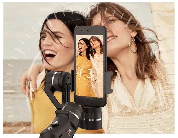 
Spain Warehouse Russian Warehouse Shipping Cheap 3 axis Handheld Gimbal Stabilizer for smartphone 