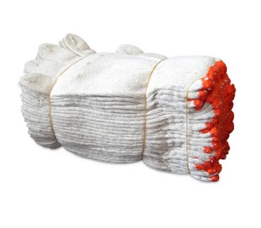 Cheap cotton gloves good protection do not cut hands not easy to break high quality factory price for construction workers