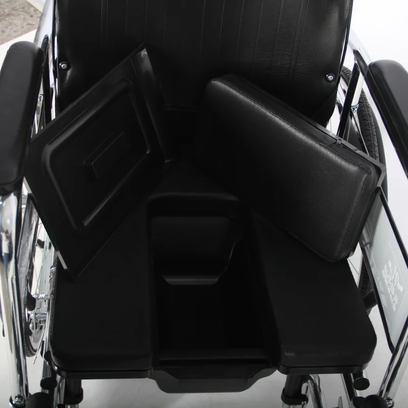 Hot sale multifunctional detachable armrests, foldable wheelchair, high backrest, fully tilted