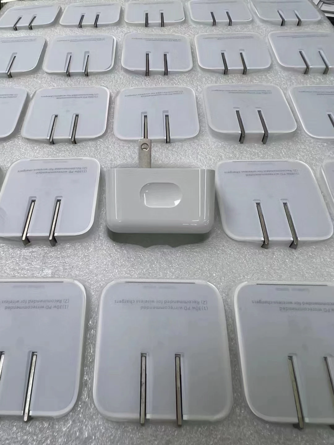 Новое поступление A2579 стандарта ЕС США Великобритании PD зарядное устройство Dual USB-C порт куб 35 Вт адаптер питания для iphone 14 12 pro max 13 мини