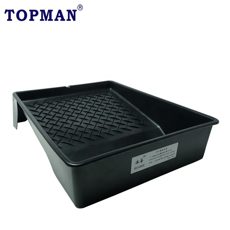 QIXI 10-Inch Deep Well Paint Tray Convenient User-Friendly Tool Plastic Handle Industrial DIY Use Customizable Package Included