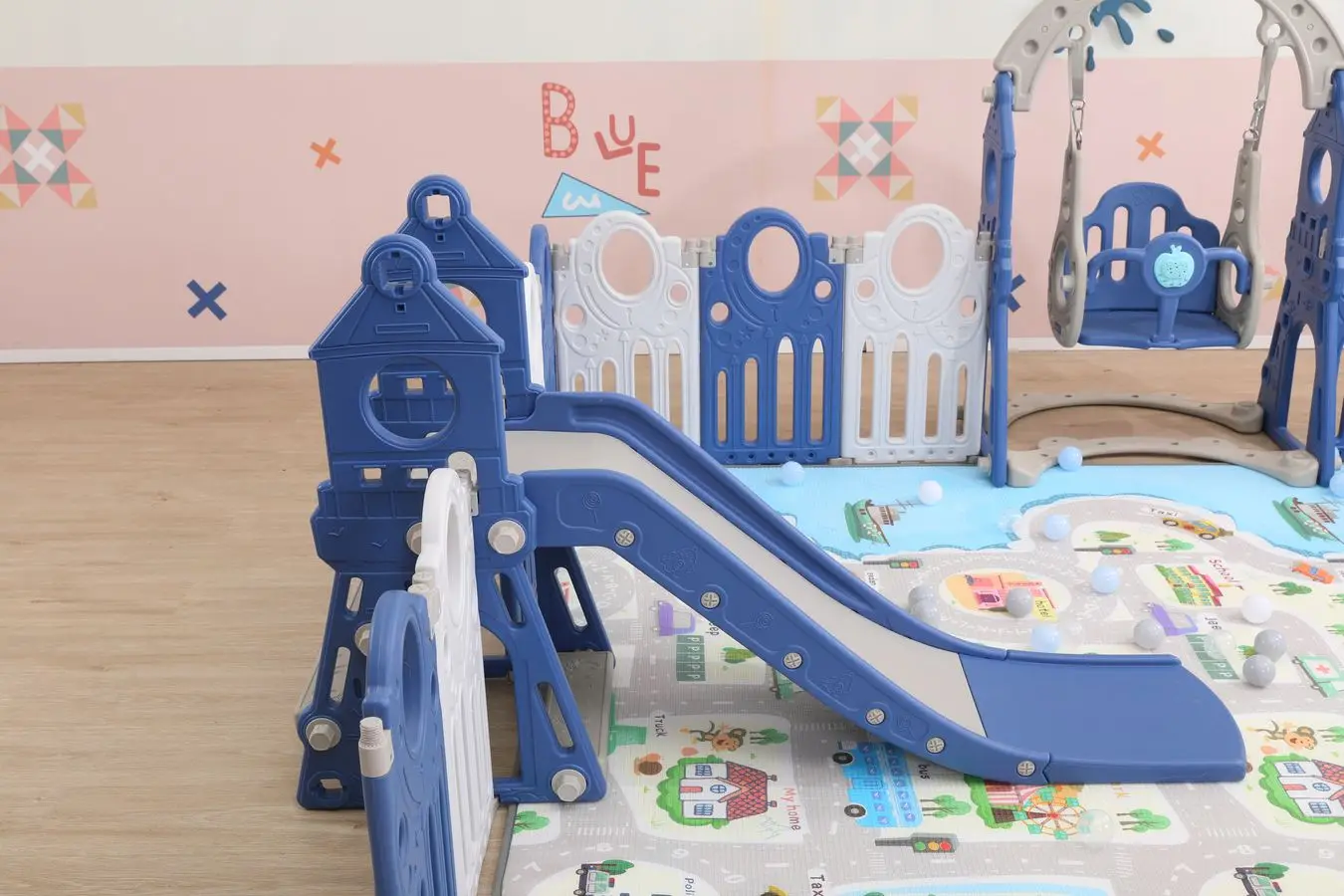 Good Quality Workshop Playpen For Baby Plastic Y Plastic Indoor Playpen Pink Park Playpen Kid Plastic