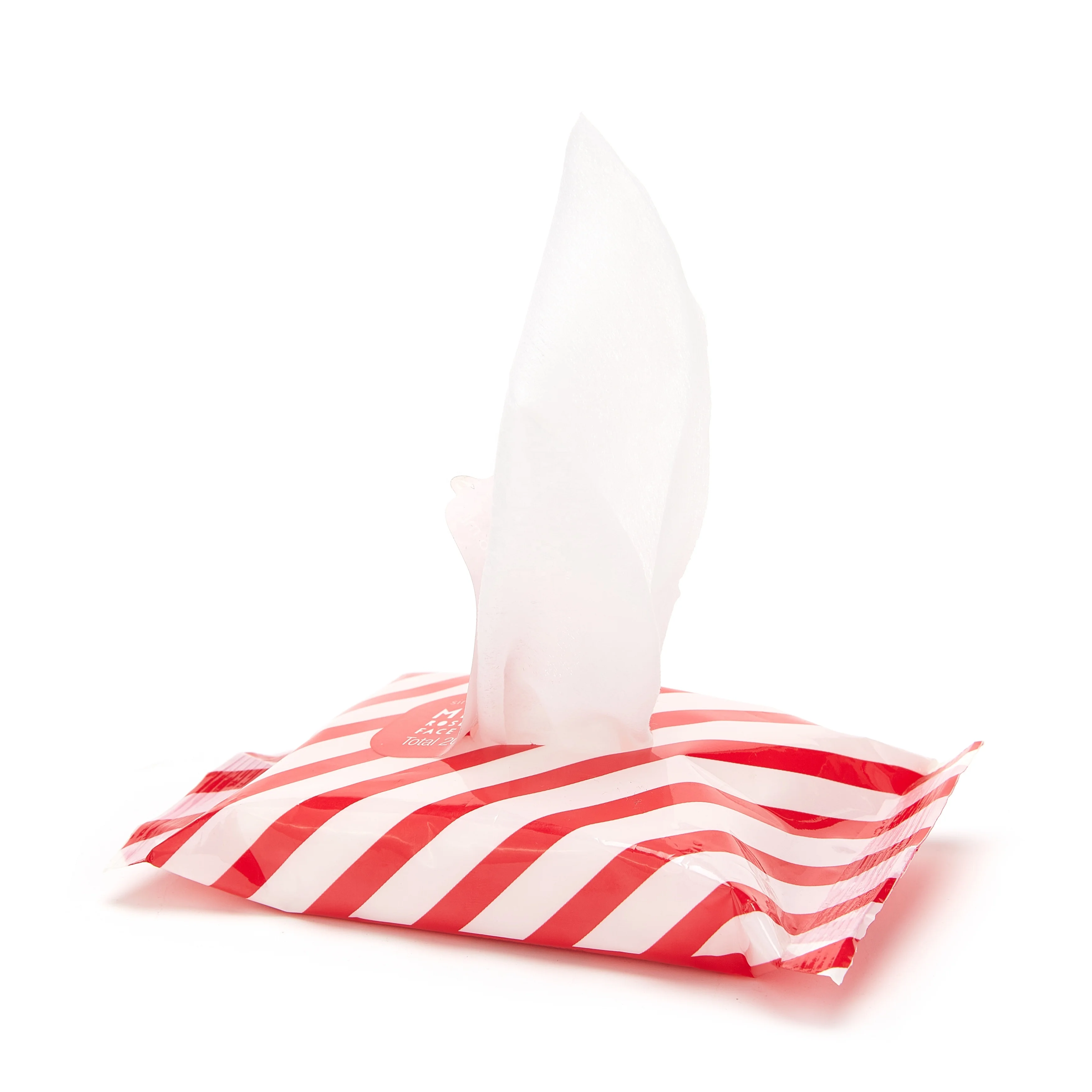 BaoJia adult wipes with aloe adult wet wipes cleansing wet tissues facial 20 wipes organic RoseWater Scented