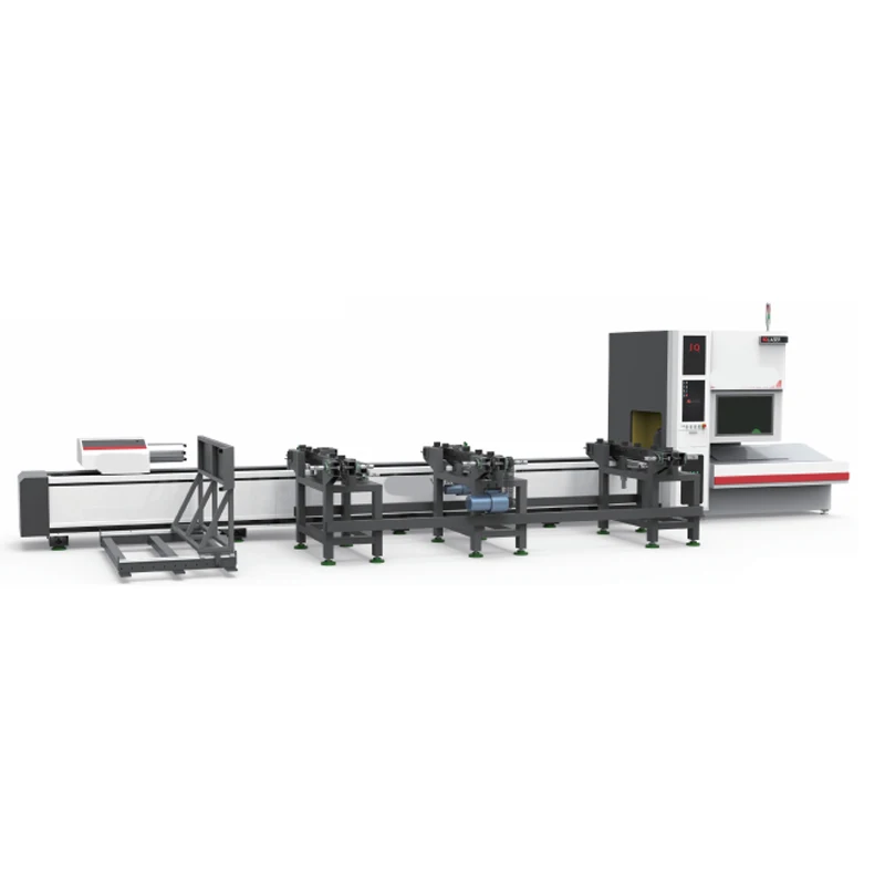 High precision zero tailings pipe laser bevel cutting machine 350mm ss metal tube laser cutter machine