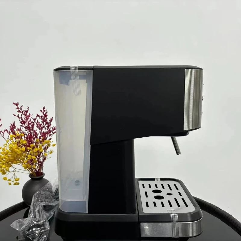 Nice & Simple 20Bar semi-automatic Espresso Maker with high-pressure steam Stainless Steel Household Coffee Machine