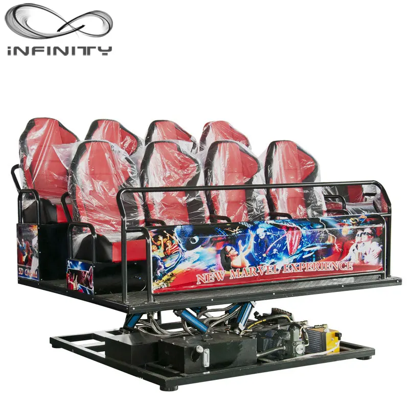 Проектор голограммы Infinity 4D 5D 6D 7D мобильный кинотеатр на 6 мест грузовик для игр киномобиль мобильного парка развлечений