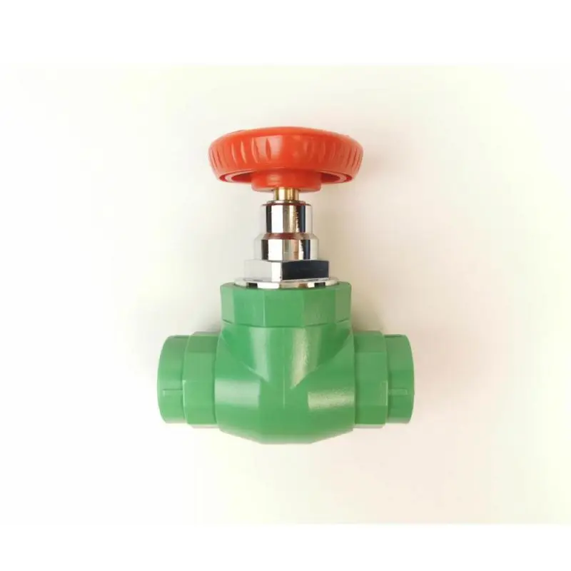 LINK-02-56  new design high quality PPR stop valve full bore flow valve cut valve