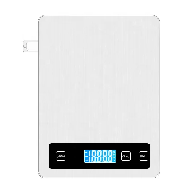 New arrival digital electronic cooking food kitchen scale manufacturer 5kg Stainless steel Digital Food Kitchen Scale