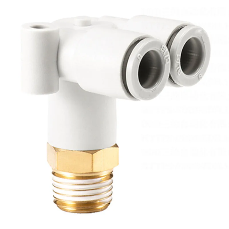 SMC original Genuine authentic Branch Male Elbow plastic fittings KQ2LU06-M6A KQ2LU06-03lAS