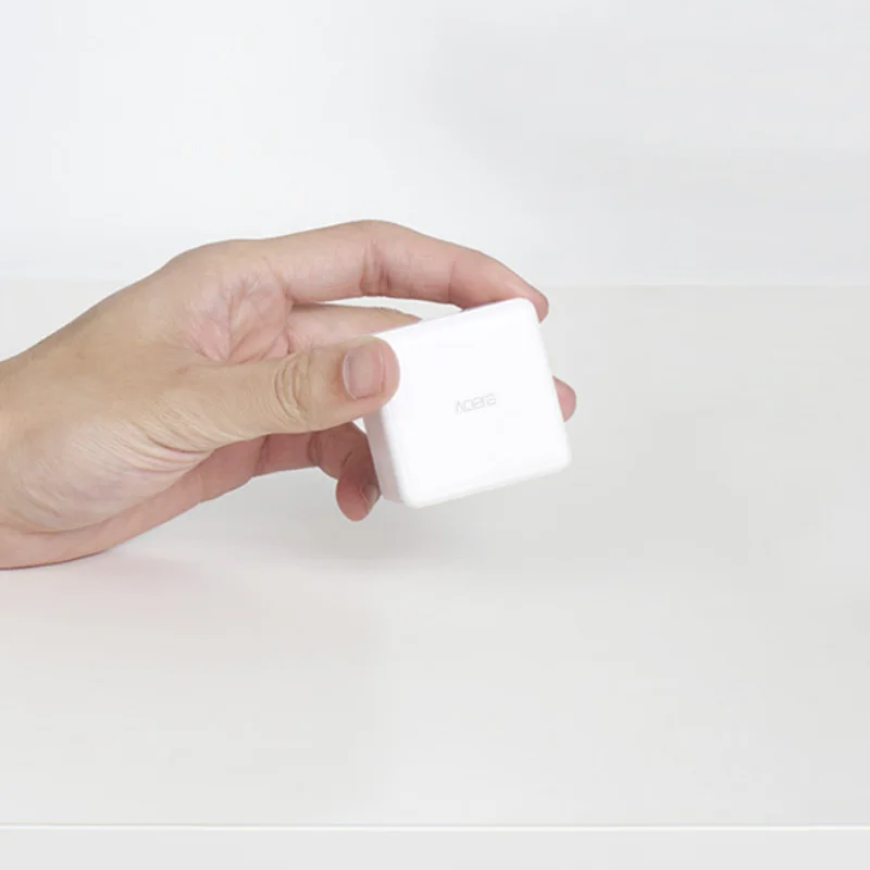 Контроллер магический куб Xiaomi Aqara Zigbee управление с помощью шести действий для умного дома работает приложением Mijia