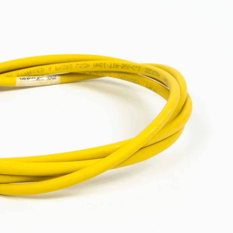 U-KCOM Wholesale Waterproof CAT6a PATCH CORD 4 Pairs 500Mhz SFTP CAT6a PATCH CABLE BARE COPPER