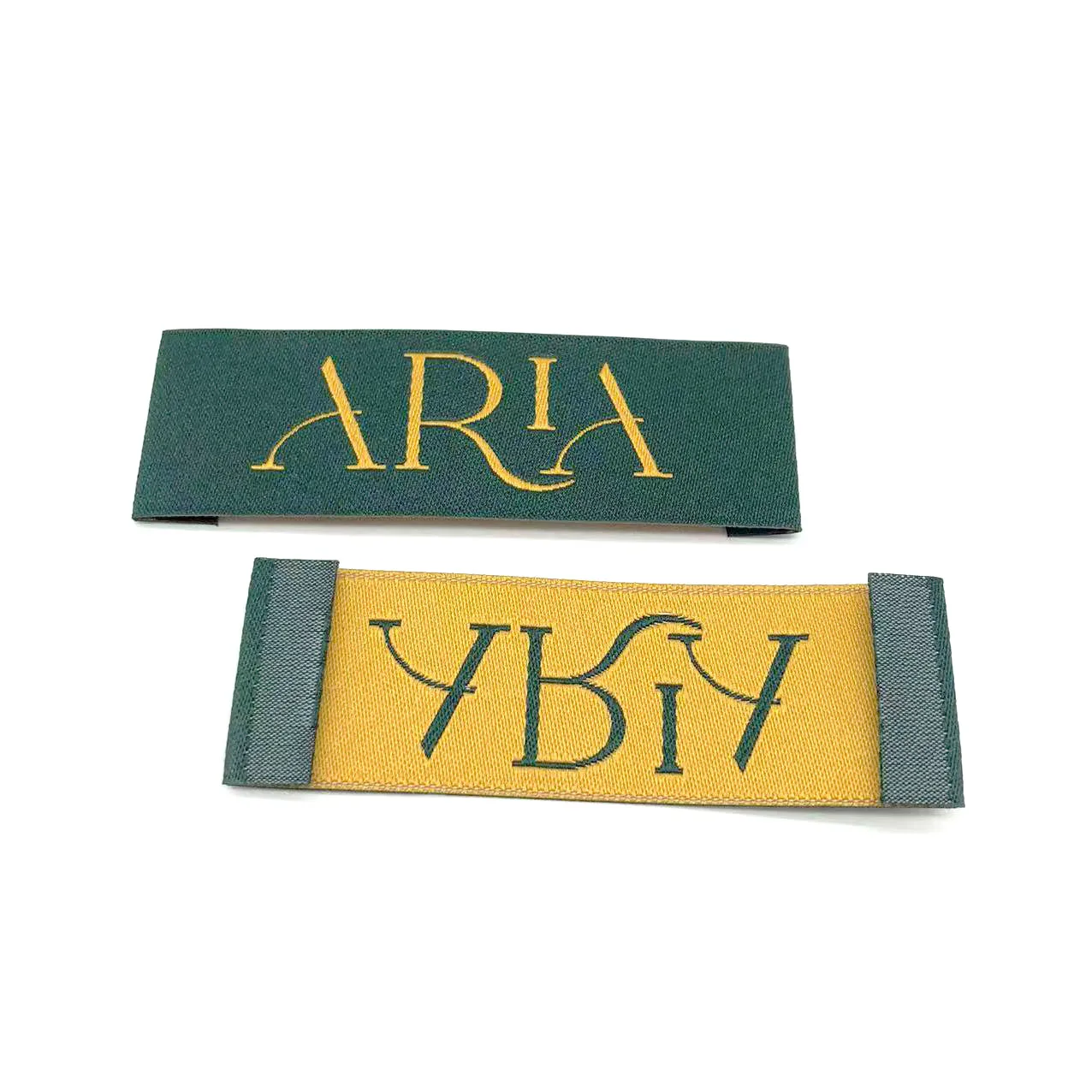 Custom  Clothes Labels  Damask  Woven Label  Clothing labels garment tags for clothes