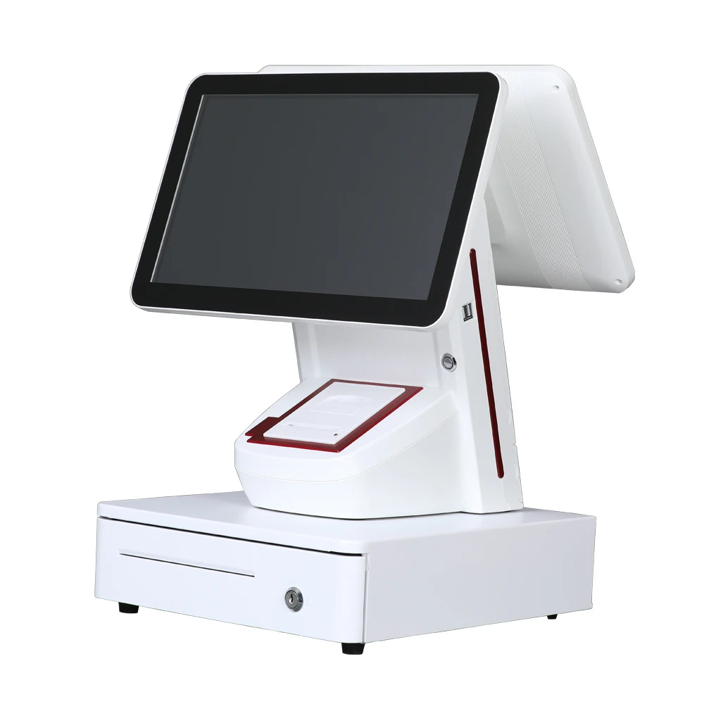 JESEN Smart Tablet Pos System Touch Screen All-in-one Cash Cashier Pc Electronic Cash Register Machine Pos Terminal