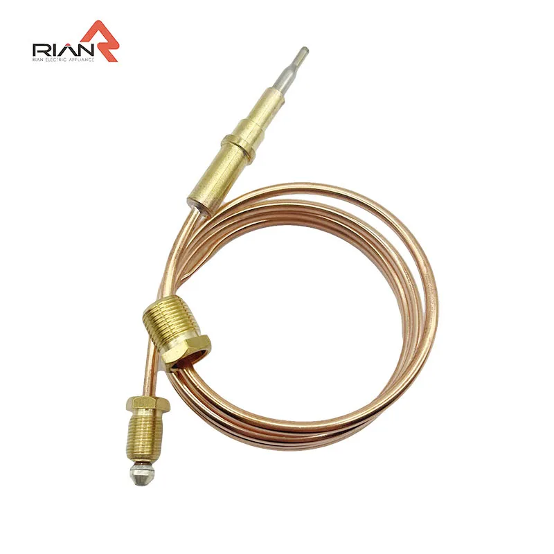 Gas pilot burner assembly thermocouple