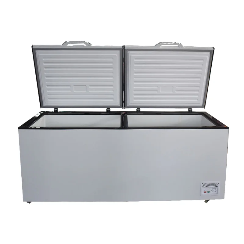 Top quality chest deep fish freezer commercial fridge refrigeration equipment