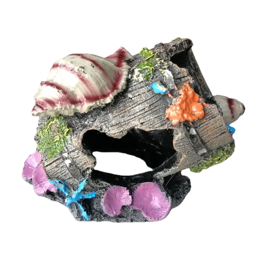 Artificial sump flower bucket aquarium ornament landscaping decoration pumice Simulation flower bucket