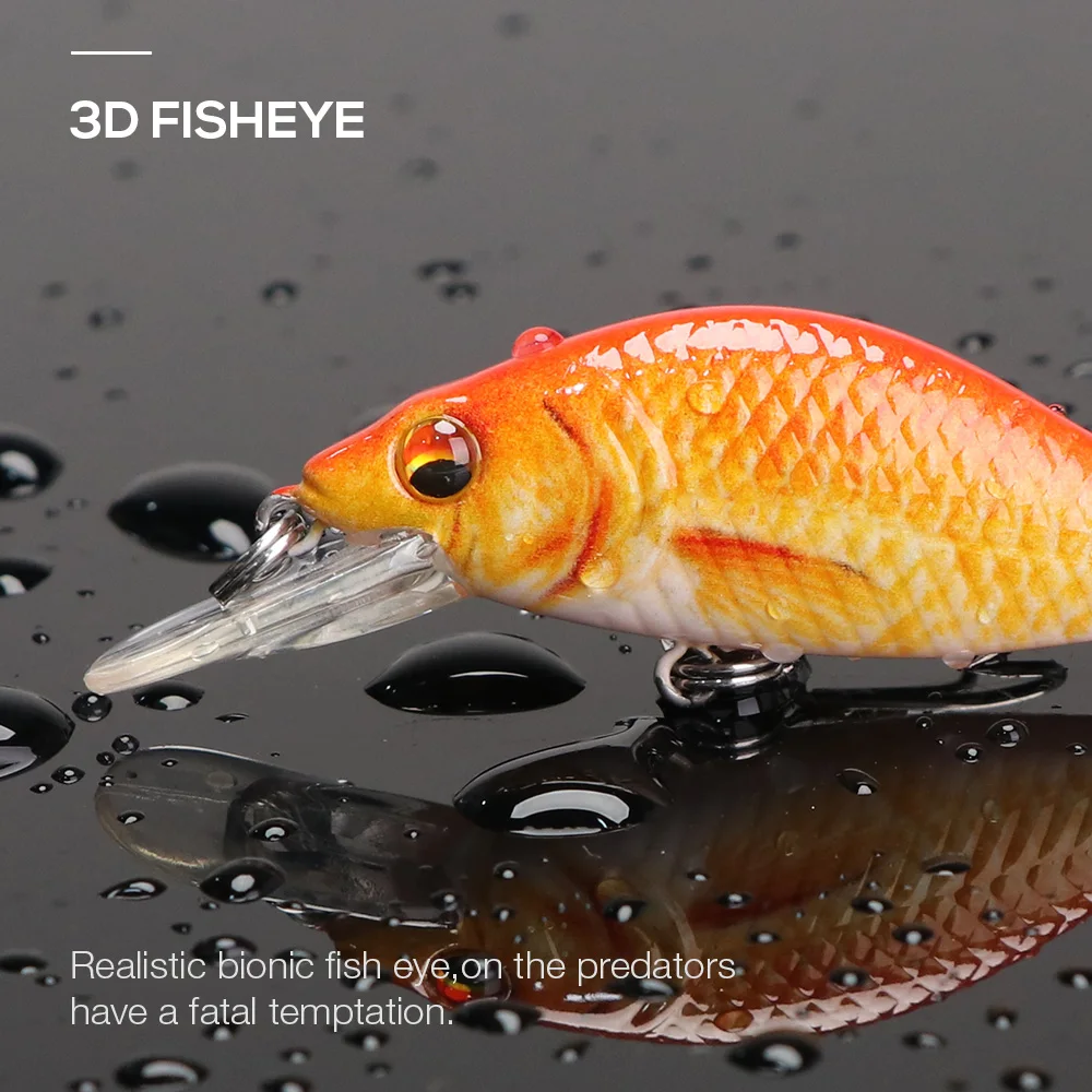 bulk carp fishing tackle wholesale artificial swim bait square bill small crankbaits deep diving hard lure minnow