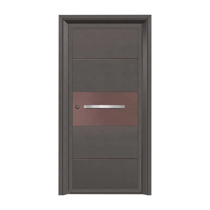 Latest Designs Security Steel Doors For Houses Metal Exterior Front Entry Door Main Entrance Doors