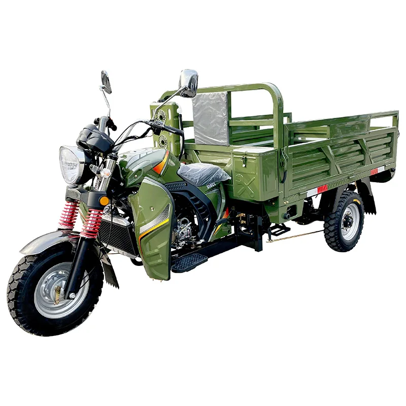Завод бензиновый трехколесный мотоцикл грузовой 200/250/300CC двигатель tuktuk моторизованный цена дизайн